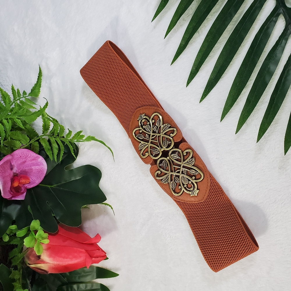 Last chance! Closet Closing! Small Brown Stretch belt